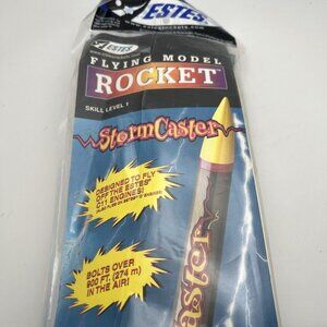 Estes Stormcaster Flying Model Rocket Builders Kit EST 1301 NEW SEALED GR53